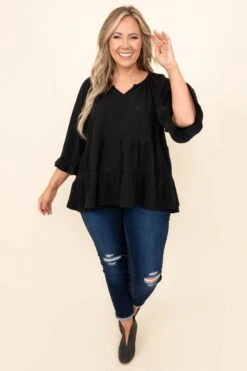 See You Tonight Top, Black 10 See You Tonight Top, Black -VogueBabe Store SeeYouTonightTop Black 5