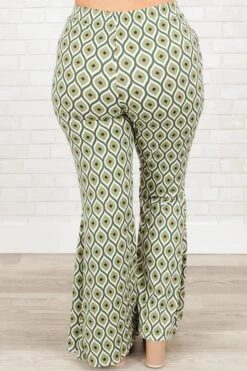 She's Confident Pants, Sage -VogueBabe Store She sConfidentPants Sage 1