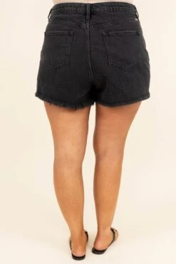 Simple Living Shorts, Dark Gray -VogueBabe Store SimpleLivingShorts DarkGray 9779