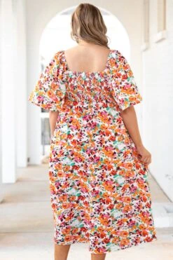 Someday We Will Know Dress, Orange -VogueBabe Store SomedayWeWillKnowDress Orange 2292