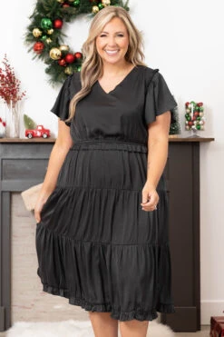 Southern Soul Dress, Charcoal