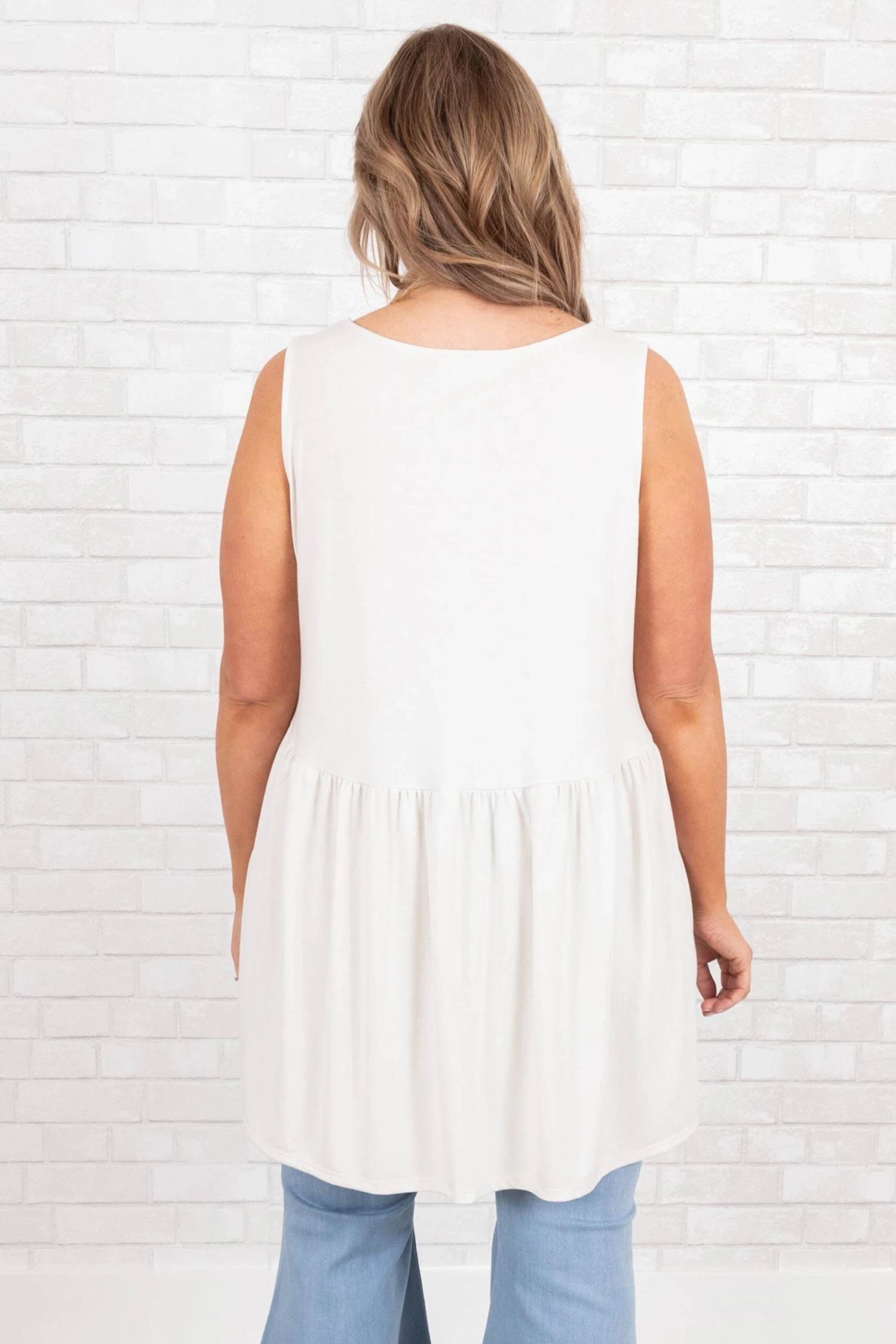 Summer Soiree Tank, Bone 7 Summer Soiree Tank, Bone - Image 5