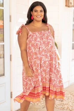 Vacation Overdue Dress, Pink