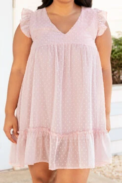 Sweet Baby Dress, Mauve -VogueBabe Store SweetBabyDress Mauve 9917
