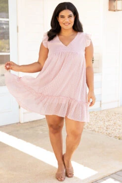 Sweet Baby Dress, Mauve -VogueBabe Store SweetBabyDress Mauve 9923