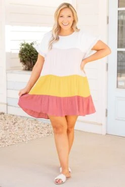 Sweet Enough For You Dress, Multi -VogueBabe Store SweetEnoughForYouDress Multi 0832