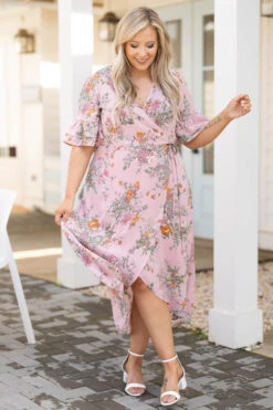 Sweet Georgia Peach Dress, Peach -VogueBabe Store SweetGeorgiaPeachDress Peach 9789