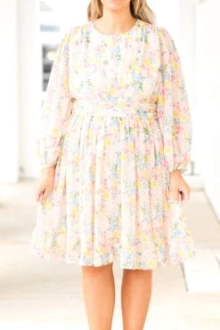 Sweet Sarah Dress, Pink Floral -VogueBabe Store SweetSarahDress PinkFloral 2