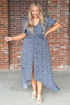This Love I Found Maxi Dress, Navy -VogueBabe Store ThisLoveIFoundMaxiDress Navy 3