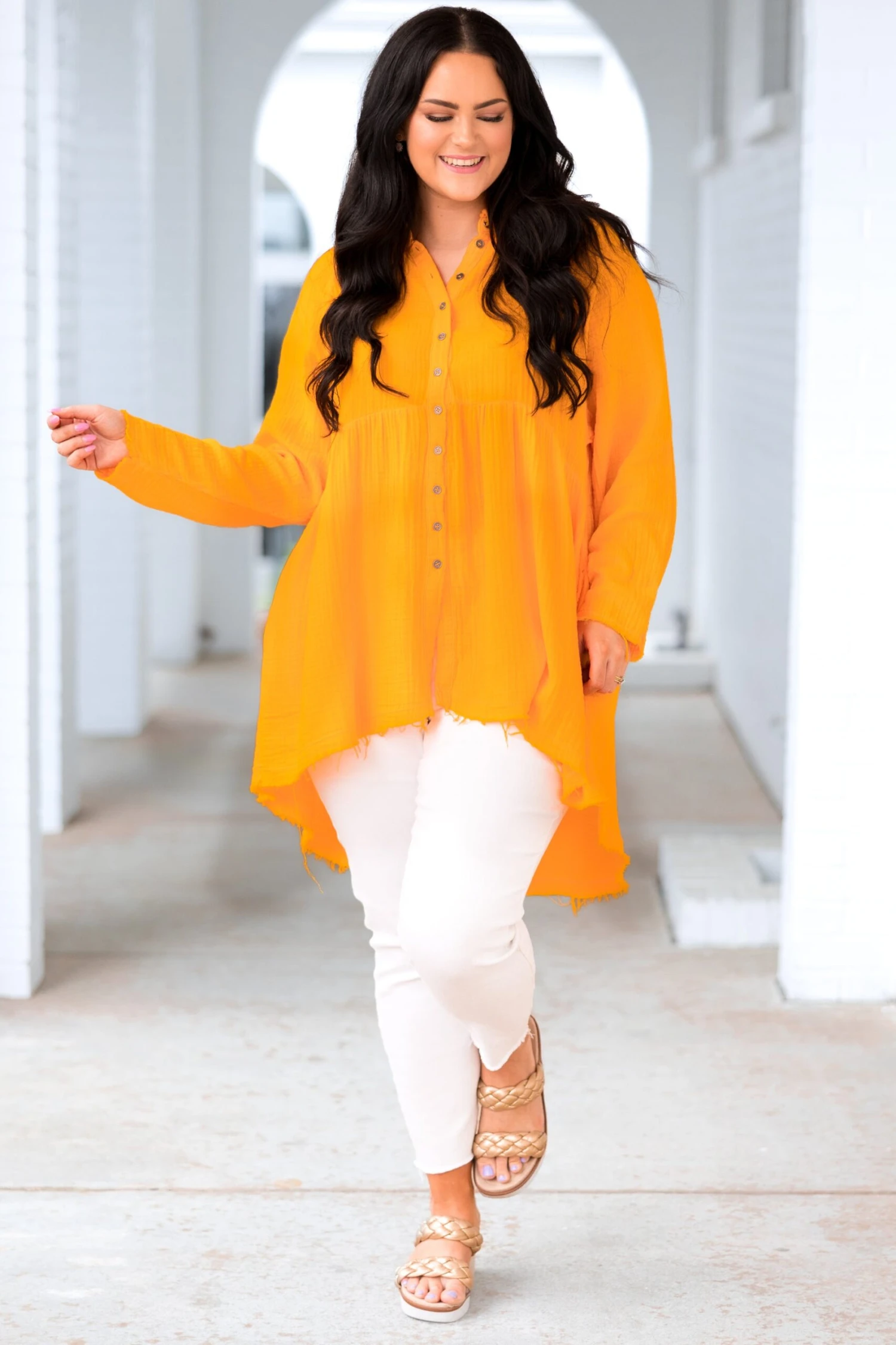 Through The Wind Top, Yellow 4 Through The Wind Top, Yellow - Image 2