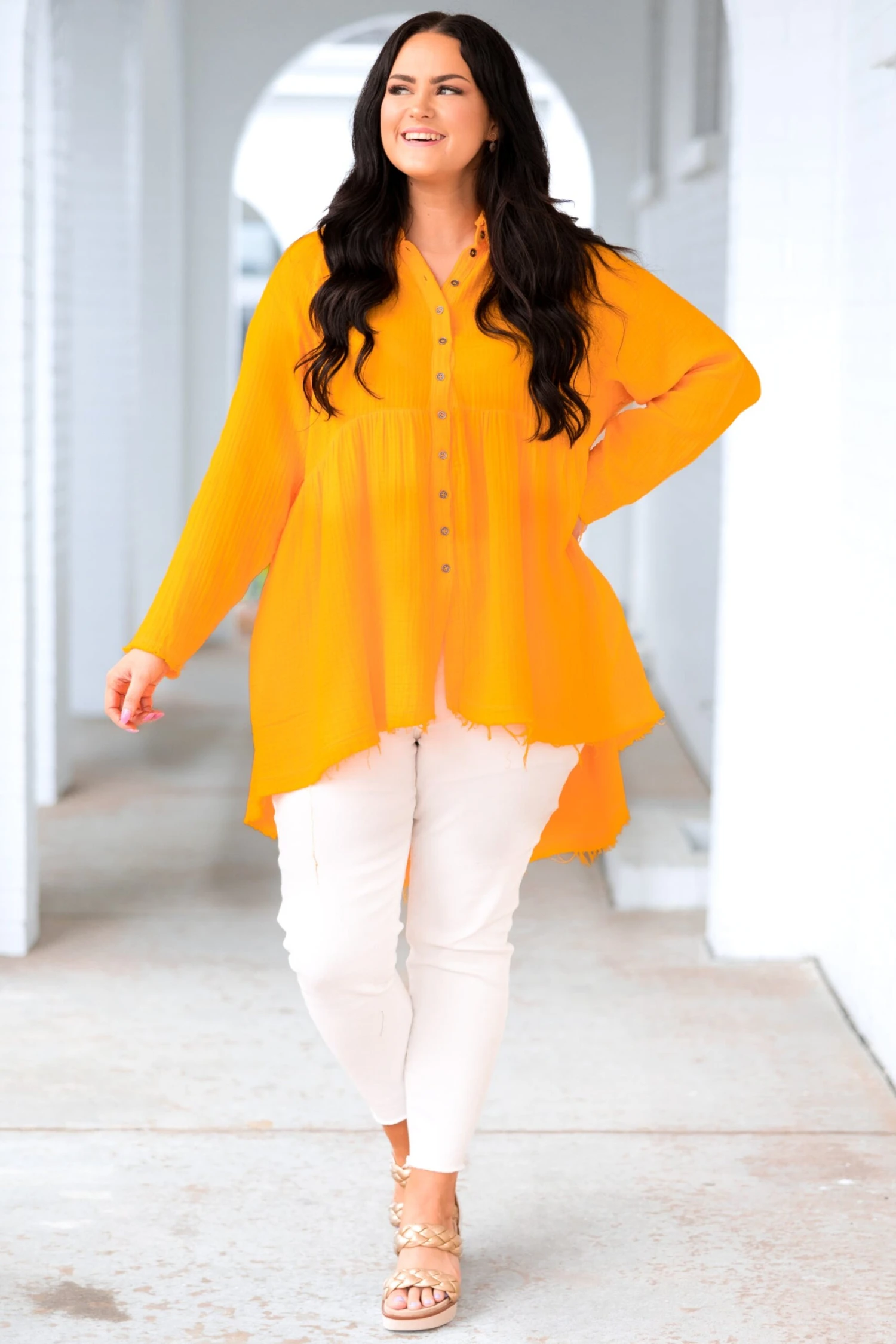 Through The Wind Top, Yellow 5 Through The Wind Top, Yellow - Image 3