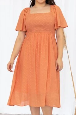 Too Sweet For You Dress, Ginger -VogueBabe Store TooSweetForYouDress Ginger 8536