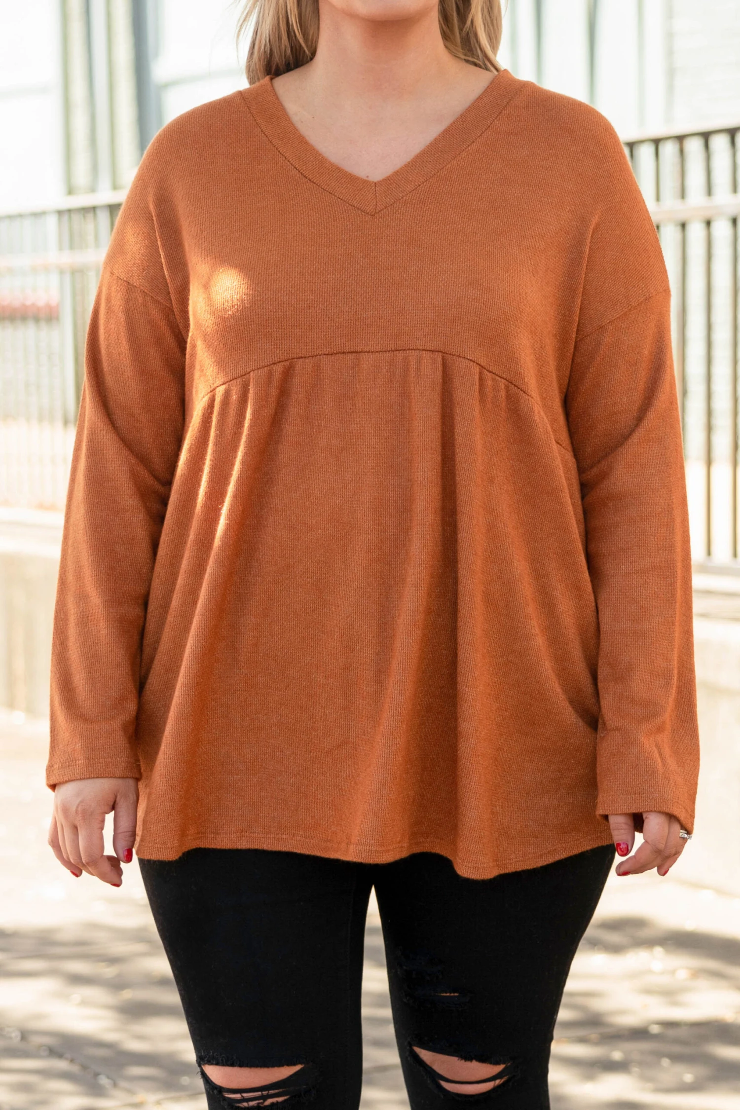 Train To The City Sweater, Ginger 6 Train To The City Sweater, Ginger - Image 4