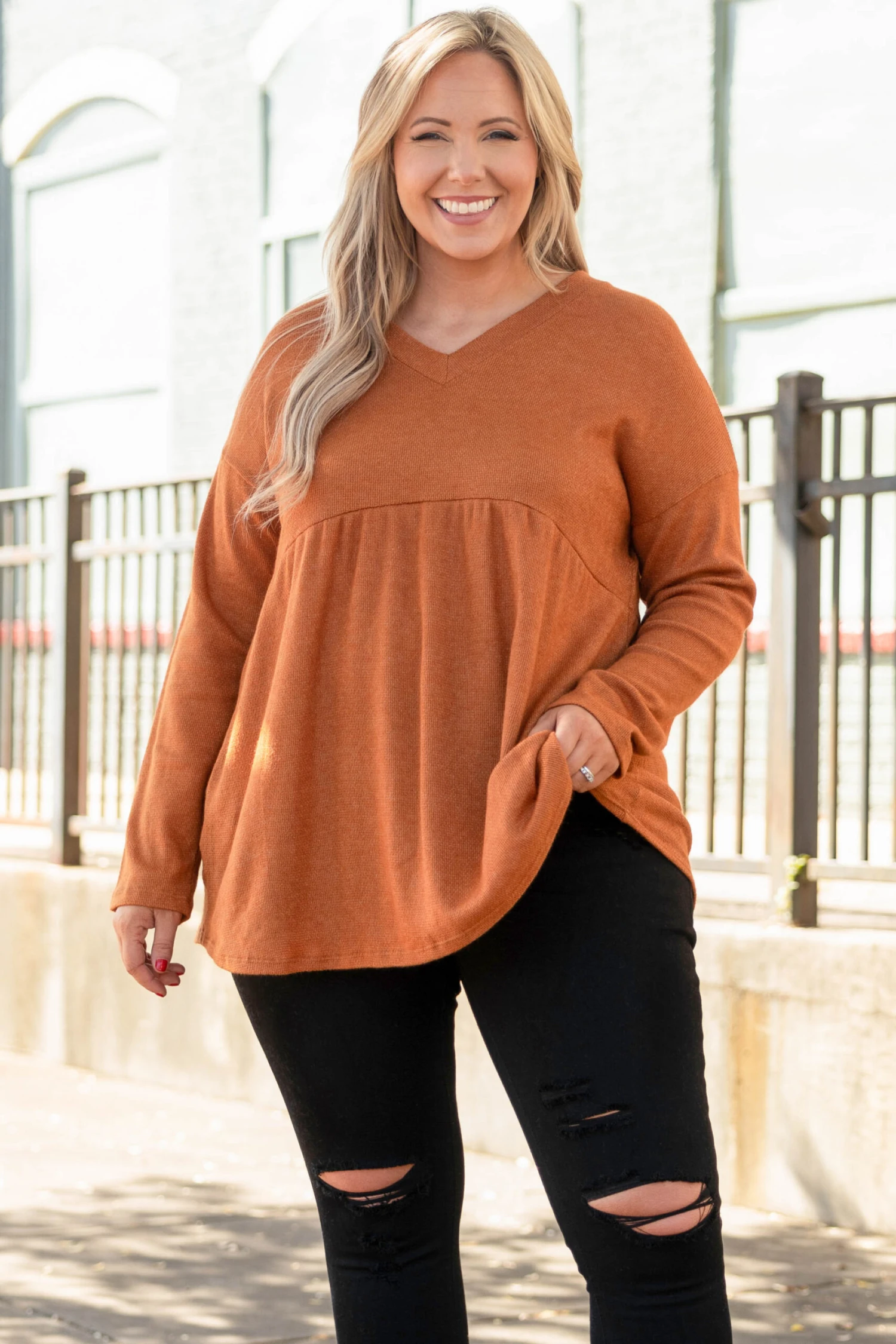 Train To The City Sweater, Ginger 3 Train To The City Sweater, Ginger