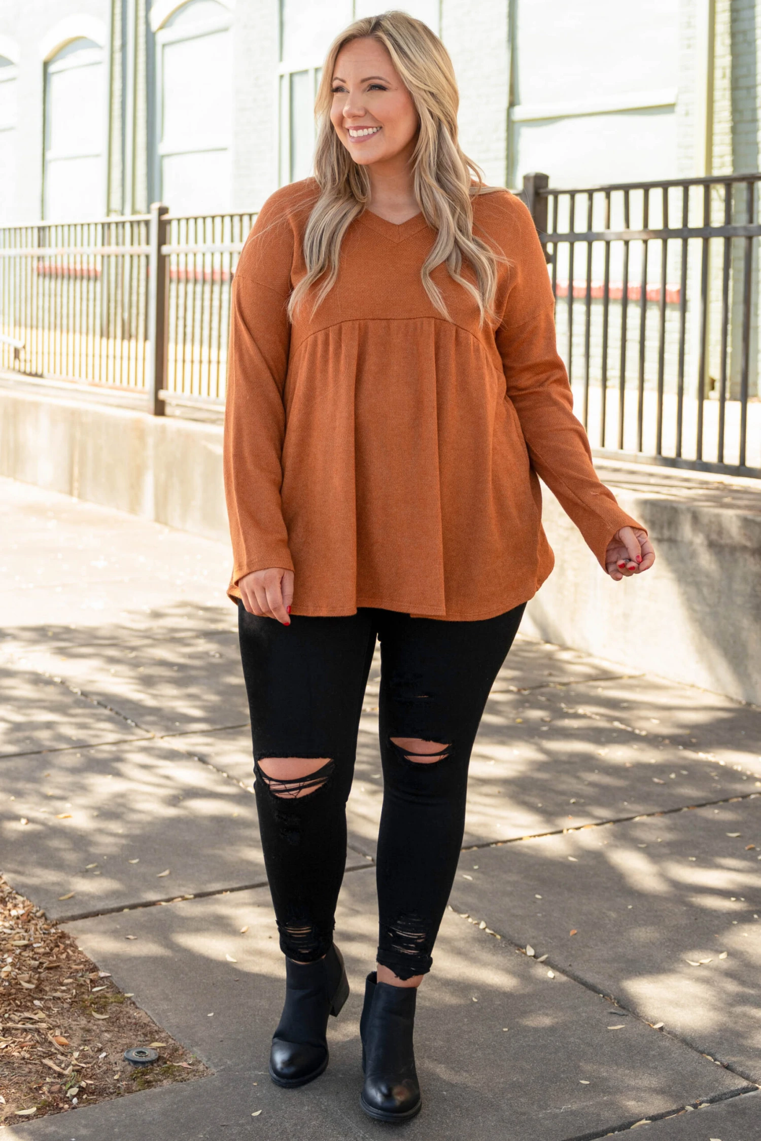 Train To The City Sweater, Ginger 5 Train To The City Sweater, Ginger - Image 3