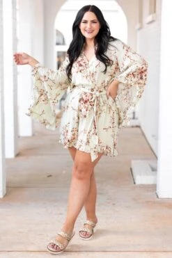 Twisted Memories Romper, Light Green -VogueBabe Store TwistedMemoriesRomper LightGreen 2179