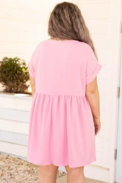 Unexpected Chance Dress, Baby Pink -VogueBabe Store UnexpectedChanceDress BabyPink 2024