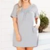 Warm In The City Dress, Silver -VogueBabe Store WarmInTheCItyDress Silver 9970