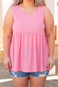 Weekender Babydoll Dotted, Passionfruit -VogueBabe Store WeekenderBabydollDotted Passionfruit 1525