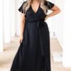 West Coast Sun Dress, Black