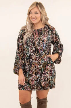 When You See It Dress, Black