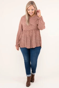 Willow Dreams Top, Rose -VogueBabe Store WillowDreamsTop Rose 4653