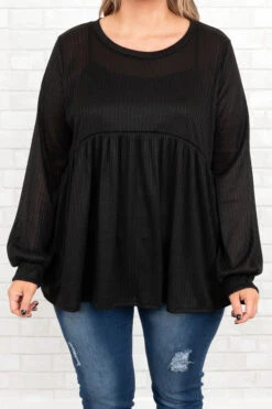 With My Girlfriends Top, Black -VogueBabe Store WithMyGirlfriendsTop Black 9404