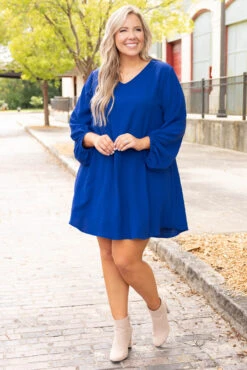 Without Reason Dress, Royal Blue -VogueBabe Store WithoutReasonDress RoyalBlue 1867