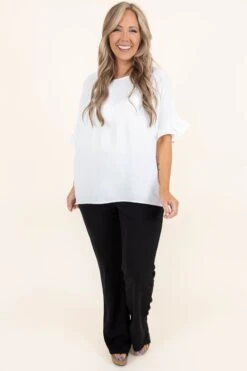 Working Day And Night Pants, Black -VogueBabe Store WorkingDayAndNightPants Black 4 2