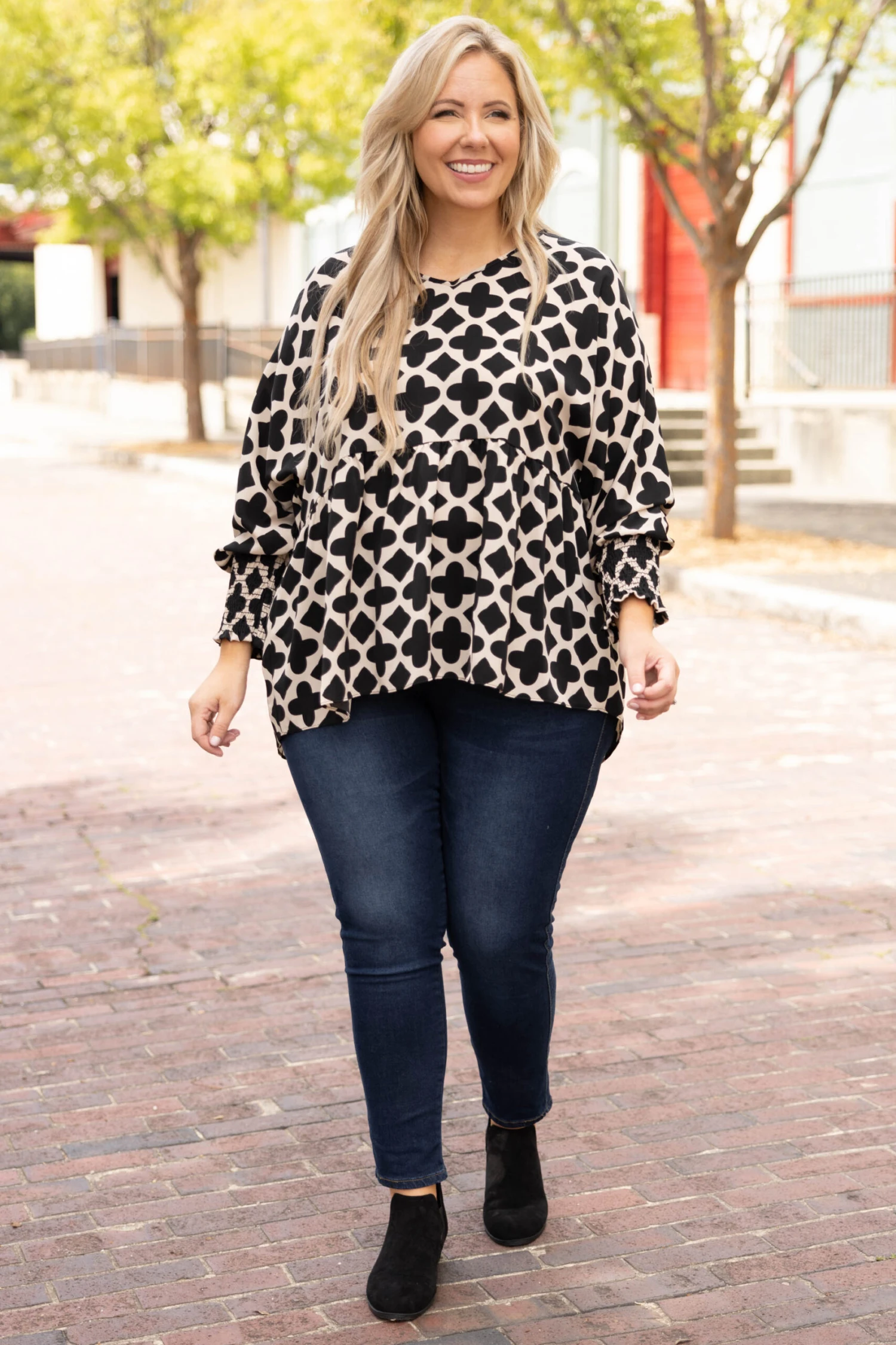 You And Me Forever Top, Black