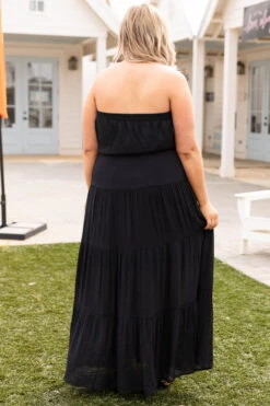 You Know The Deal Maxi Dress, Black -VogueBabe Store YouKnowTheDealMaxiDress Black 0651