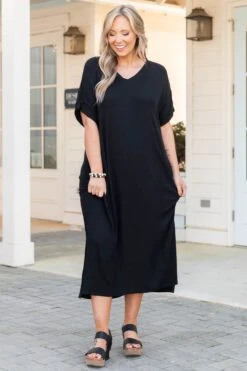 You Tried Dress, Black -VogueBabe Store YouTriedDress Black 9995