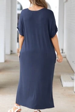 You Tried Dress, Ink Blue -VogueBabe Store YouTriedDress InkBlue