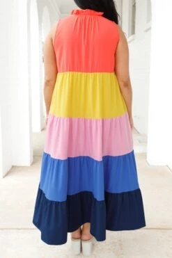 You're Just My Type Dress, Orange -VogueBabe Store You reJustMyTypeDress Orange 1