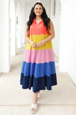 You're Just My Type Dress, Orange