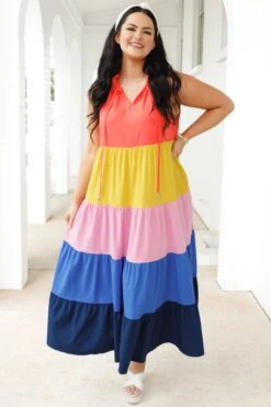 You're Just My Type Dress, Orange -VogueBabe Store You reJustMyTypeDress Orange 5